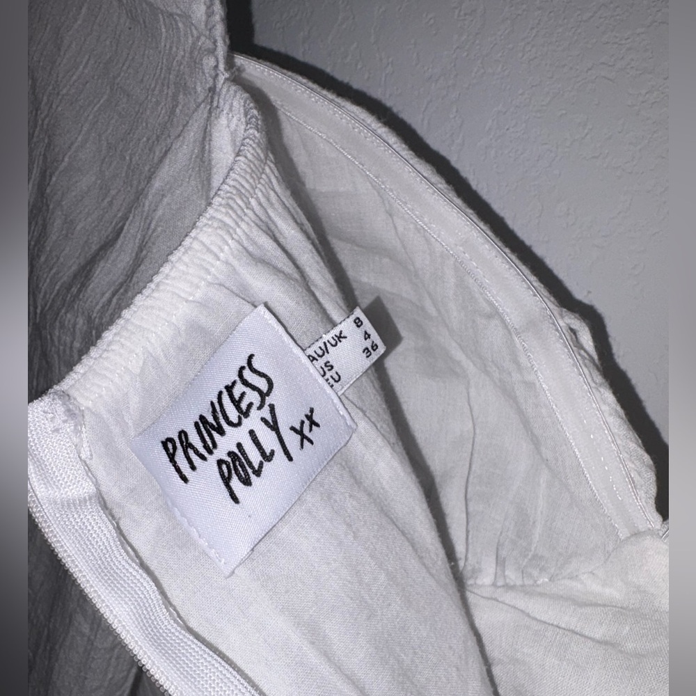 Princess Polly Alena Mini Dress White - Picture 12 of 16